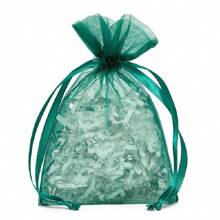 50 piezas/paquete, 25 colores, 7 tamaños, Bolsas de organza de malla de nailon transparente con cordón de alta calidad, bolsas para empaquetar joyas, bolsas de regalo, bolsas para jabón, bolsas para obsequios de boda, bolsas para caramelos, bolsas de almacenamiento, bolsas protectoras para frutas, adecuadas para Navidad, boda, fiesta y vacaciones, Día de San Valentín