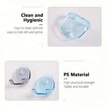 Soporte para cuchilla de baño con ventosa, Portacepillos de dientes de baño, Soporte para cuchilla de ducha, Estante de almacenamiento para cuchillas de baño montado en la pared