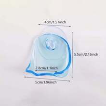 Soporte para cuchilla de baño con ventosa, Portacepillos de dientes de baño, Soporte para cuchilla de ducha, Estante de almacenamiento para cuchillas de baño montado en la pared