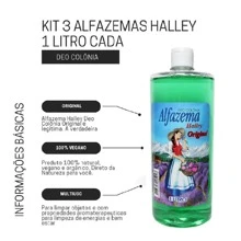 Halley Original Lavender Cologne 1 Liter - KIT 6 UNITS - 清新香調 - 查看 4