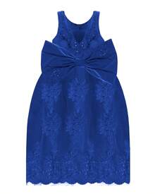 Maylin Romina Girl's Long Party Dress - 寶藍色 - 查看 2