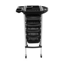 Multipurpose Hairdresser Trolley 5 Drawers With 4 Wheels Salon Mobile Organizer Outdoor Decor