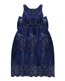 Maylin Romina Girl's Long Party Dress - 藏蓝色 - 查看 1