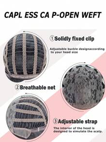 Schwarze und braune lockige Perücken mit Pony, lange gewellte Perücken für Frauen mit natürlichem Aussehen, synthetische Perücke, lange Perücke für den täglichen Gebrauch, Cosplay Party