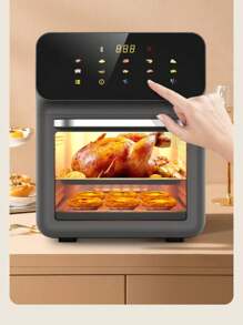 RAF 空气炸锅家用智能电炸锅大容量光波炉无油炸锅厨房360°烘焙可视窗口家用电器 - 查看 7