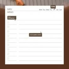 2025 Plan Notebook 100 Pages A7 To-Do List Daily Planner Work Task Journal - Multicolor - View 10