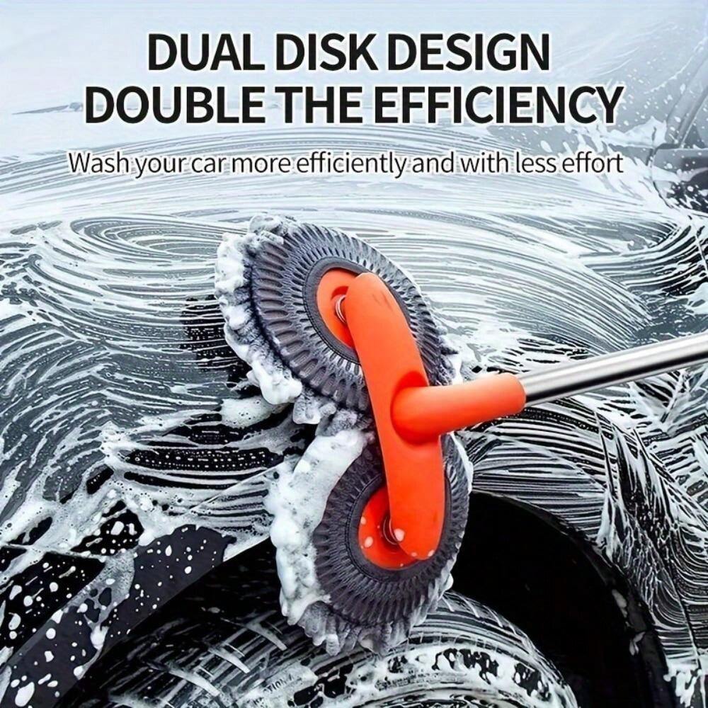 Complete Car Cleaning Kit With Microfiber Brush, Mop, Mitt, Sponge