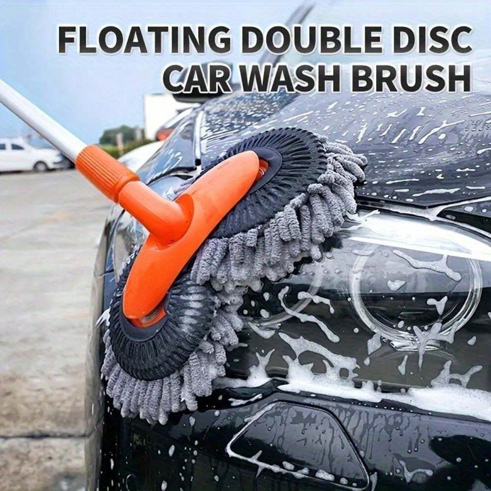 Complete Car Cleaning Kit With Microfiber Brush, Mop, Mitt, Sponge