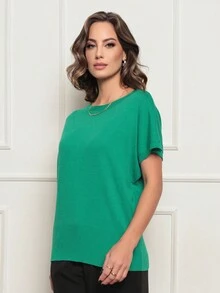 BUTTERFLY MODAL BAT BLOUSE NEW COLLECTION - 綠色 - 查看 4