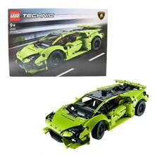 LEGO Modelo de ensamblaje de bloques de construcción Mecánica Grupo 42161 Lamborghini Racing para niños, autos de carreras deportivos, juguetes para niños