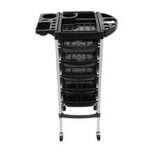 Multipurpose Hairdresser Trolley 5 Drawers With 4 Wheels Salon Mobile Organizer Outdoor Decor