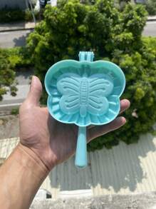 1pc Model Kitchen Dumpling Mold Butterfly Flower Shape DIY Dumplings Making Dough Press Pie Dumpling Ravioli Mold Baki - Blue - View 6