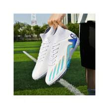 Professionelle Fußballschuhe für Erwachsene, Outdoor TF Stollenschuhe, leicht, für Wettkampf und Training - rutschfest auf Gras, langanhaltend Halt, atmungsaktiv für Komfort, hilft dir den Platz zu dominieren!