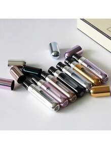 5ml Mini Portable Perfume Bottle Refillable Scented Spray Pump Empty Cosmetic Packaging Bottle - Vàng - Xem 8