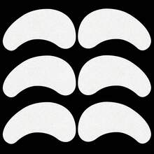 1pc Disposable Non-Woven Eye Mask Patch, Cotton Paper Face Eye Mask Patch, DIY Transparent Eye Mask Paper Beauty Patch, For Makeup Removal - White - View 2