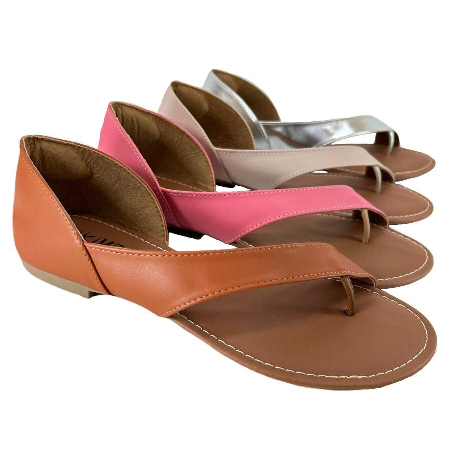 KIKIVE 800B Flip Flop Sandal - 乾枯玫瑰色 - 查看 1