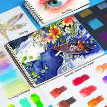 KALOUR Watercolor Pencils, Set Of 48 Professional Colored Pencils For Adult And Teens, Premium Art Supplies For Coloring, Blending And Layering Back To School