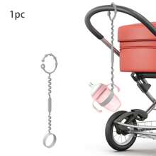 1 件可调节出牙奶嘴，配有安全带、婴儿车、婴儿床挂带 - 淺灰色 - 查看 17