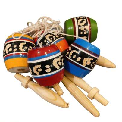 5 rodamientos de juguete hechos de madera 100% mexicana, juguetes para la piscina adecuados para juegos en la piscina y fiestas en la piscina