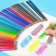 48pcs Colored Pencils, Suitable For Adults And Students For Handmade Arts & Crafts, Family Painting, Christmas Card Coloring, DIY Sketching Office, School, Painting, Students, Markers, Stationery, Boys, Girls, School Supplies, Christmas Painting, Coloring Supplies, Kids Crafts, Coloured Pencils, Markers, Painting For Kids, Craft Kids, Office School Supplies, Art Set For Kids, Boy Toy, School Supplies For School, Coloured Pencil,School Supplies,Colouring Pencils,Toys For Girls,Back To School
