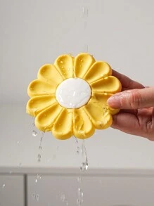 1/6pcs Flower Design  Coaster Mini Coaster,Silicone Portable Durable Cute Cup Mat ,Kitchen Table Heat-Resistant Coasters And Thick Insulation Pads,5 Colors Flower Design Anti-Slip Silicone Coaster  Set For Home Decor Tabletop Protection Suitable For Kinds Of Cups, 3.74 Inches , Creative  Cup Coaster For Dining Table