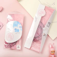 Multifunctional Ruler, Soft Ruler, Straight Ruler, Triangle Ruler, Protractor Ruler Set, Creative Stationery Drawing Tools Are Soft And Can Be Folded At Will,Rulers - Multicolor - View 6