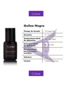 Gollee adhesivo para pestañas - Negro - Ver 2