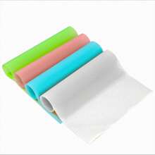 1/2/4/8/10/12/20 piezas Almohadillas refrigeradoras impermeables, a prueba de aceite, lavables y recortables, adecuadas para estantes, congeladores, rejillas de vidrio, gabinetes de tazones, gabinetes y cajones