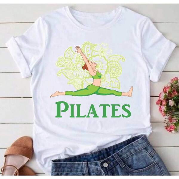 Camisa Pilates T-Shirt Blusa SB336