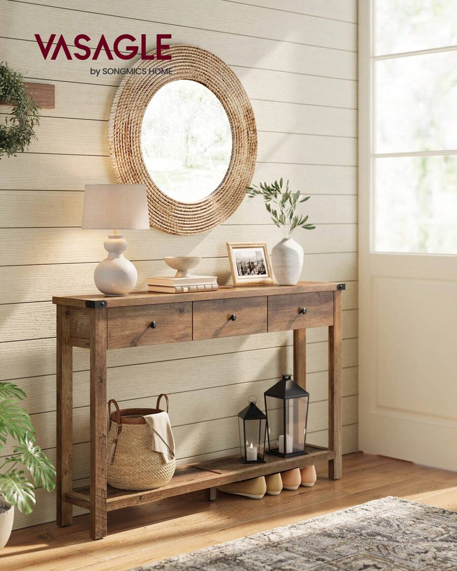 VASAGLE Bench Table - Marrón - Ver 1