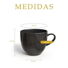 Teacup & Saucer Sets - 黑色 - 查看 6
