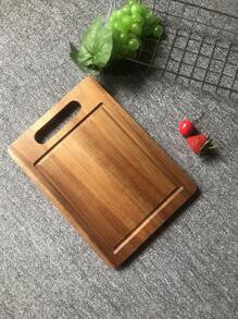 1 Stück Schneidebrett aus Rosenholz, ideal zum Hacken von Gemüse, Obst und Fleisch, bevorzugtes Holz-Schneidebrett für die Heimküche