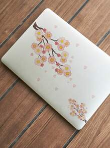 2 件中国水墨花鸟风格笔记本电脑贴纸，部分笔记本电脑贴纸，自粘，优雅，贴合，耐用，适用于日常办公，学习，创作，桌面展示，文化展览，用于笔记本电脑美化，创意装饰，设备改造，风格塑造 - 彩色 - 查看 11