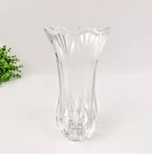Lille Decorative Vase 19cm In Thick, Resistant Glass, European Style - Trong sáng - Xem 2