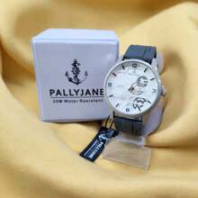 Men's Waterproof Watches, Pallyjane, Silicone Strap, Sports Model. - Xám - Xem 1