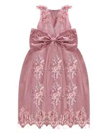 Maylin Romina Girl's Long Party Dress - 藕粉色 - 查看 2