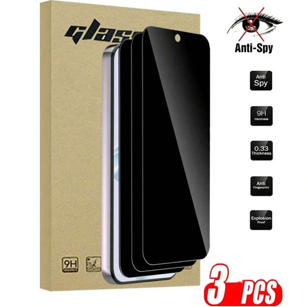 CSDZ [3 confezioni] Compatibile con Samsung Series, Protezione schermo in vetro temperato per la privacy, pellicola protettiva anti-spia, compatibile con Samsung Series, [con custodia], [anti-graffio], copertura completa, facile installazione, alta definizione, anti-bolle, anti-spia, protezione dello schermo in vetro per la privacy, anti-impronte digitali, regalo per compleanno/Pasqua/Giorno dei Presidenti/Natale/Famiglia/Amici/Ragazzo/Ragazza, accessori per cellulare