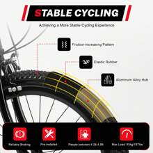 Cyclocross Bike - 黑+紅 - 查看 4