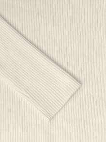 女士休闲优雅针织立领毛衣