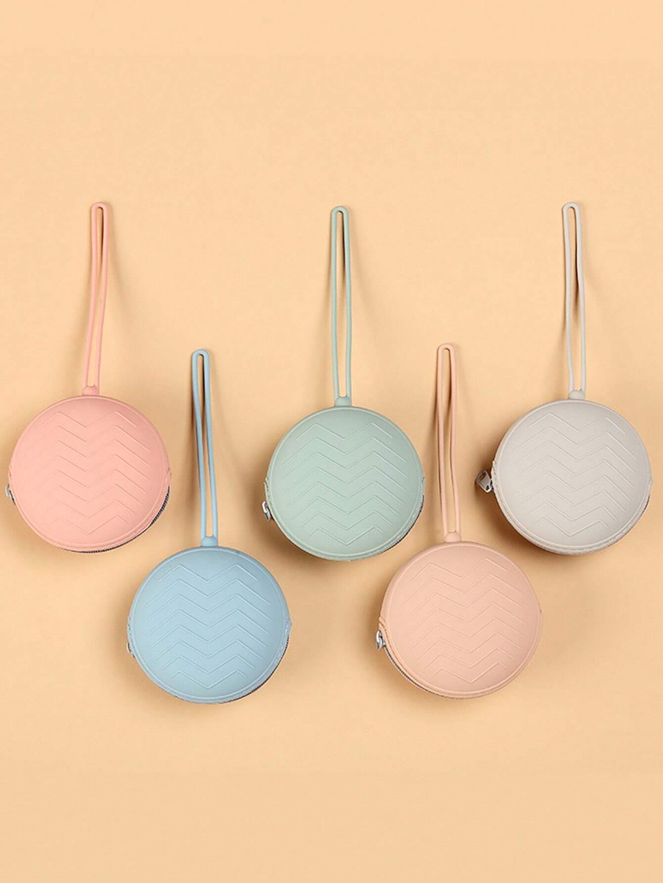 Multipurpose Baby Silicone Pacifier Storage Box With Hanging Rope, Toy