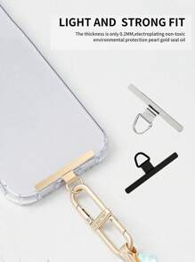 Ultra-dünne Handykordel aus Edelstahl - Sicherheits-Zubehör-Riemen, Ersatzkordel für Handykordel-Armband-Geschenke für Mutter, Familie, Freunde, Geburtstag, Feiertage Handyanhänger, Handykette