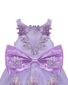 Maylin Romina Girl's Long Party Dress - 紫丁香色 - 查看 4