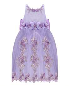 Maylin Romina Girl's Long Party Dress - 紫丁香色 - 查看 1