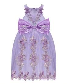 Maylin Romina Girl's Long Party Dress - 紫丁香色 - 查看 2