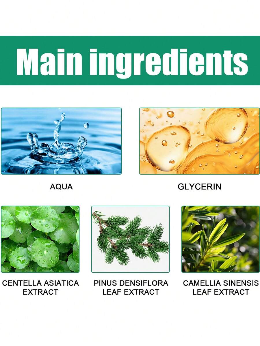 Pine Centella Asiatica Cleanser, Centella Mild Facial Foaming Cleanser