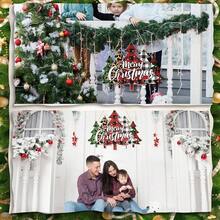 Merry Door Buffalo Plaid Tree Decor Trang trí nhà nông trại cho hiên nhà trước khi ra ngoài (Phong cách cây), Trang trí nhà, Trang trí phòng, Trang trí tường - Nhiều màu - Xem 4