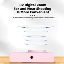 Upgrade Digital Camera, 1080P Digital Point And Shoot Camera With 8X Zoom,50MP Front Rear Dual Cameras Vlogging Camera ,Students Campus Selfie Camera - Multicolor - View 5