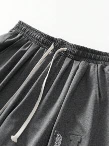 Pantalones casuales con forro térmico para hombre de talla grande, pantalones gruesos y cálidos para otoño e invierno