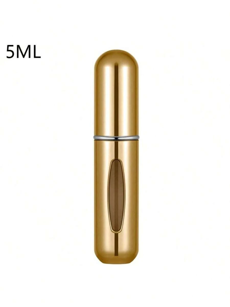 5ml Mini Portable Perfume Bottle Refillable Scented Spray Pump Empty Cosmetic Packaging Bottle - Vàng - Xem 1