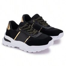 Women's Casual Lightweight Sneakers: Comfort And Style For Everyday Life, Quality At Your Feet. RT FOOTWEAR - màu đen - Xem 1